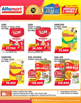 Promo Alfamrt 19-21 September.